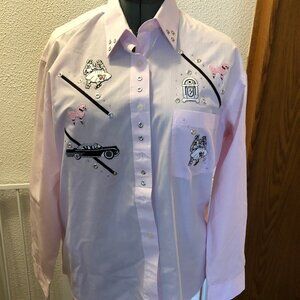 50'sCore Pink Blouse